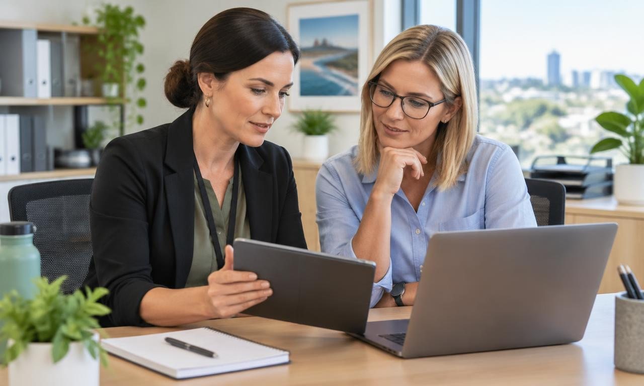 Connected aged care systems supporting secure information flow and operational coordination.
